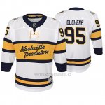 Camiseta Hockey Nino Nashville Predators Matt Duchene Replica Jugador 2020 Winter Classic Blanco Camiseta Hockey Nino Nashville Predators Matt Duchene Replica Jugador 2020 Winter Classic Blanco