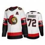 Camiseta Hockey Ottawa Senators Thomas Chabot Segunda 2020-21 Blanco Camiseta Hockey Ottawa Senators Thomas Chabot Segunda 2020-21 Blanco