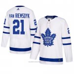 Camiseta Hockey Hombre Toronto Maple Leafs 21 James Van Riemsdyk Blanco 2018 Autentico Camiseta Hockey Hombre Toronto Maple Leafs 21 James Van Riemsdyk Blanco 2018 Autentico