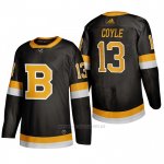 Camiseta Hockey Boston Bruins Charlie Coyle Alterno 2019-20 Negro Camiseta Hockey Boston Bruins Charlie Coyle Alterno 2019-20 Negro