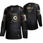Camiseta Philadelphia Flyers Bill Barber Golden Edition Retired Jugador Autentico Negro Camiseta Philadelphia Flyers Bill Barber Golden Edition Retired Jugador Autentico Negro