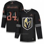 Camiseta Hockey Vegas Golden Knights Grabovski 2020 USA Flag Negro Camiseta Hockey Vegas Golden Knights Grabovski 2020 USA Flag Negro
