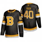 Camiseta Hockey Boston Bruins Tuukka Rask Alterno 2019-20 Negro Camiseta Hockey Boston Bruins Tuukka Rask Alterno 2019-20 Negro