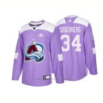 Camiseta Hockey Hombre Autentico Colorado Avalanche 34 Carl Soderberg Hockey Fights Cancer 2018 Violeta Camiseta Hockey Hombre Autentico Colorado Avalanche 34 Carl Soderberg Hockey Fights Cancer 2018 Violeta