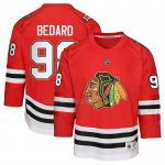 Camiseta Hockey Nino Chicago Blackhawks Connor Bedard Centennial Replica Rojo Camiseta Hockey Nino Chicago Blackhawks Connor Bedard Centennial Replica Rojo