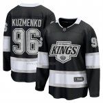 Camiseta Hockey Los Angeles Kings Andrei Kuzmenko Primera Breakaway Negro Camiseta Hockey Los Angeles Kings Andrei Kuzmenko Primera Breakaway Negro