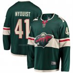 Camiseta Hockey Minnesota Wild Gustav Nyquist Primera Breakaway Verde1 Camiseta Hockey Minnesota Wild Gustav Nyquist Primera Breakaway Verde1