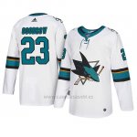 Camiseta San Jose Sharks Barclay Goodrow Autentico Away Blanco Camiseta San Jose Sharks Barclay Goodrow Autentico Away Blanco