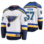 Camiseta Hockey St. Louis Blues David Perron Away 2020 All Star Patch Blanco Camiseta Hockey St. Louis Blues David Perron Away 2020 All Star Patch Blanco