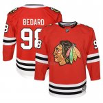 Camiseta Hockey Nino Chicago Blackhawks Connor Bedard Primera Premier Rojo Camiseta Hockey Nino Chicago Blackhawks Connor Bedard Primera Premier Rojo
