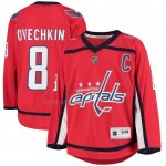 Camiseta Hockey Nino Washington Capitals Alexander Ovechkin Primera Replica Rojo Camiseta Hockey Nino Washington Capitals Alexander Ovechkin Primera Replica Rojo