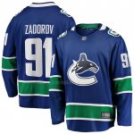 Camiseta Hockey Vancouver Canucks Nikita Zadorov Primera Premier Breakaway Azul Camiseta Hockey Vancouver Canucks Nikita Zadorov Primera Premier Breakaway Azul