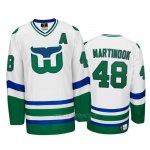 Camiseta Hockey Hartford Whalers Jordan Martinook Heritage Throwback Blanco Camiseta Hockey Hartford Whalers Jordan Martinook Heritage Throwback Blanco