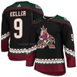 Camiseta Hockey Arizona Coyotes Clayton Keller Primera Autentico Negro Camiseta Hockey Arizona Coyotes Clayton Keller Primera Autentico Negro