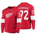 Camiseta Detroit Red Wings Andreas Athanasiou Platinum Rojo Camiseta Detroit Red Wings Andreas Athanasiou Platinum Rojo