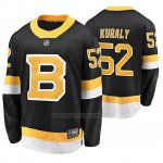 Camiseta Hockey Boston Bruins Sean Kuraly Alternato Premier Breakaway Negro Camiseta Hockey Boston Bruins Sean Kuraly Alternato Premier Breakaway Negro