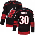 Camiseta Hockey Carolina Hurricanes 30 Ward Autentico Alterno Negro Camiseta Hockey Carolina Hurricanes 30 Ward Autentico Alterno Negro