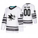 Camiseta San Jose Sharks Personalizada 2019 All Star Blanco2 Camiseta San Jose Sharks Personalizada 2019 All Star Blanco2