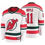 Camiseta New Jersey Devils Brian Boyle Alternato Breakaway Blanco Camiseta New Jersey Devils Brian Boyle Alternato Breakaway Blanco