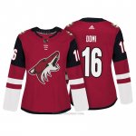 Camiseta Hockey Mujer Arizona Coyotes 16 Max Domi Rojo Autentico Jugador Camiseta Hockey Mujer Arizona Coyotes 16 Max Domi Rojo Autentico Jugador