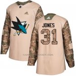 Camiseta Hockey Nino San Jose Sharks 31 Martin Jones Camo Autentico 2017 Veterans Day Stitched Camiseta Hockey Nino San Jose Sharks 31 Martin Jones Camo Autentico 2017 Veterans Day Stitched