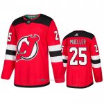 Camiseta Hockey New Jersey Devils Mirco Mueller Primera Autentico Rojo Camiseta Hockey New Jersey Devils Mirco Mueller Primera Autentico Rojo