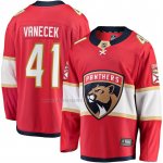 Camiseta Hockey Florida Panthers Vitek Vanecek Breakaway Rojo Camiseta Hockey Florida Panthers Vitek Vanecek Breakaway Rojo