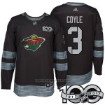 Camiseta Hockey Hombre Minnesota Wild 3 Charlie Coyle 2017 Centennial Limited Negro Camiseta Hockey Hombre Minnesota Wild 3 Charlie Coyle 2017 Centennial Limited Negro