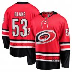 Camiseta Hockey Carolina Hurricanes Jackson Blake Primera Breakaway Rojo Camiseta Hockey Carolina Hurricanes Jackson Blake Primera Breakaway Rojo
