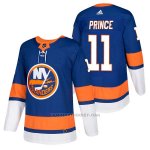 Camiseta Hockey Hombre Autentico New York Islanders 11 Shane Prince Home 2018 Azul Camiseta Hockey Hombre Autentico New York Islanders 11 Shane Prince Home 2018 Azul