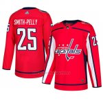 Camiseta Washington Capitals Devante Smith Pelly Autentico Home Rojo Camiseta Washington Capitals Devante Smith Pelly Autentico Home Rojo