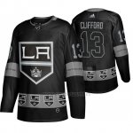 Camiseta Los Angeles Kings Kyle Clifford Breakaway Negro Camiseta Los Angeles Kings Kyle Clifford Breakaway Negro