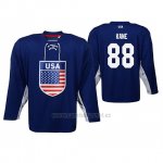 Camiseta Hockey USA Patrick Kane Usa Iihf World Championship National Team Azul Camiseta Hockey USA Patrick Kane Usa Iihf World Championship National Team Azul