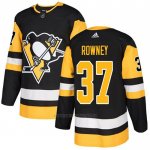 Camiseta Hockey Pittsburgh Penguins 37 Carter Rowney Primera Autentico Negro Camiseta Hockey Pittsburgh Penguins 37 Carter Rowney Primera Autentico Negro