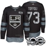 Camiseta Hockey Hombre Los Angeles Kings 73 Tyler Toffoli 2017 Centennial Limited Negro Camiseta Hockey Hombre Los Angeles Kings 73 Tyler Toffoli 2017 Centennial Limited Negro