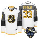 Camiseta Hockey Winnipeg Jets 33 Dustin Byfuglien 2016 All Star Blanco