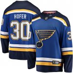 Camiseta Hockey St. Louis Blues Joel Hofer Primera Premier Breakaway Azul Camiseta Hockey St. Louis Blues Joel Hofer Primera Premier Breakaway Azul