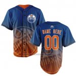 Camiseta Hockey Hombre Edmonton Oilers Personalizada Naranja Camiseta Hockey Hombre Edmonton Oilers Personalizada Naranja