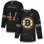 Camiseta Hockey Boston Bruins Krug 2020 USA Flag Negro Camiseta Hockey Boston Bruins Krug 2020 USA Flag Negro