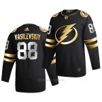 Camiseta Hockey Tampa Bay Lightning Andrei Vasilevskiy Golden Edition Limited Autentico 2020-21 Negro Camiseta Hockey Tampa Bay Lightning Andrei Vasilevskiy Golden Edition Limited Autentico 2020-21 Negro