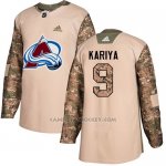 Camiseta Hockey Nino Colorado Avalanche 9 Paul Kariya Camo Autentico 2017 Veterans Day Stitched Camiseta Hockey Nino Colorado Avalanche 9 Paul Kariya Camo Autentico 2017 Veterans Day Stitched