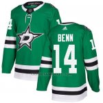 Camiseta Hockey Hombre Dallas Stars 14 Jamie Benn Verde Home Autentico Stitched Camiseta Hockey Hombre Dallas Stars 14 Jamie Benn Verde Home Autentico Stitched