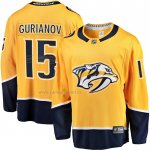 Camiseta Hockey Nashville Predators Denis Gurianov Primera Breakaway Oro Camiseta Hockey Nashville Predators Denis Gurianov Primera Breakaway Oro