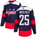 Camiseta Hockey Washington Capitals 25 Devante Smith-Pelly Autentico 2018 Stadium Series Azul Camiseta Hockey Washington Capitals 25 Devante Smith-Pelly Autentico 2018 Stadium Series Azul