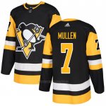 Camiseta Hockey Pittsburgh Penguins 7 Joe Mullen Primera Autentico Negro Camiseta Hockey Pittsburgh Penguins 7 Joe Mullen Primera Autentico Negro