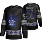 Camiseta Toronto Maple Leafs Jake Gardiner Breakaway Negro Camiseta Toronto Maple Leafs Jake Gardiner Breakaway Negro