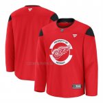 Camiseta Hockey Detroit Red Wings Primera Practica Rojo Camiseta Hockey Detroit Red Wings Primera Practica Rojo