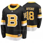 Camiseta Hockey Boston Bruins Brett Ritchie Alternato Premier Breakaway Negro Camiseta Hockey Boston Bruins Brett Ritchie Alternato Premier Breakaway Negro