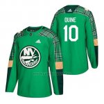 Camiseta New York Islanders Alan Quine 2018 St. Patrick's Day Verde Camiseta New York Islanders Alan Quine 2018 St. Patrick's Day Verde