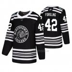 Camiseta Chicago Blackhawks Gustav Forsling Winter Classic Adidas Negro Camiseta Chicago Blackhawks Gustav Forsling Winter Classic Adidas Negro